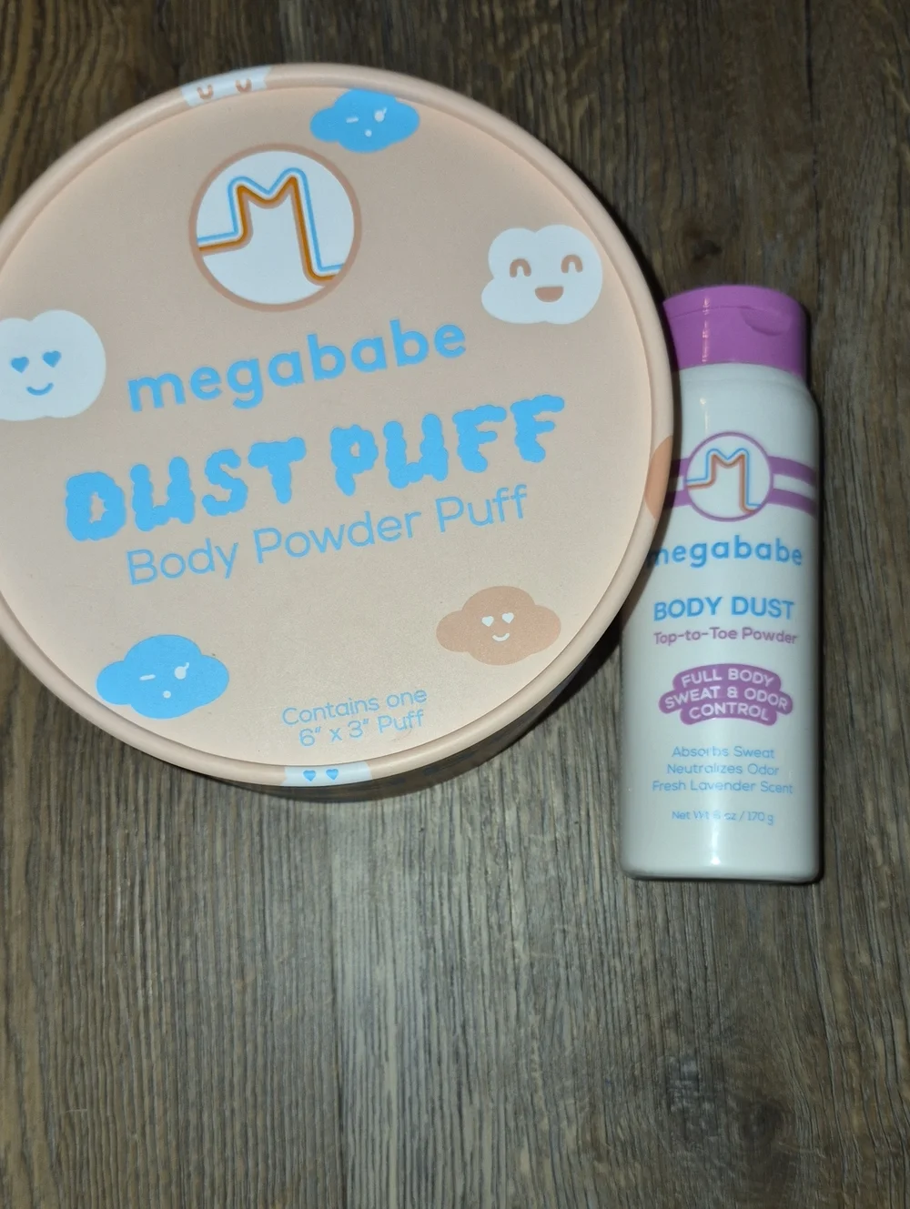 Dust Puff Body Powder Puff & Body Dust - Nwot Never Used